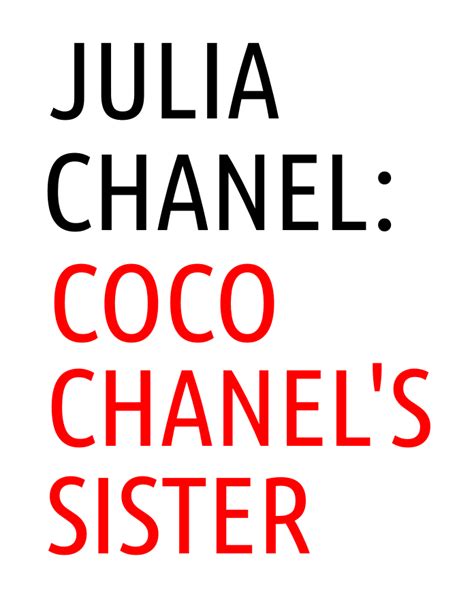 julia berthe chanel|who inherited coco chanel's estate.